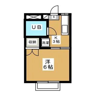 Jハウス祐天寺【2階】の間取り