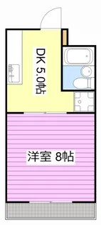 セイントフローレンスI【2階】の間取り