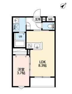 エルシーク上尾本町【2階】の間取り
