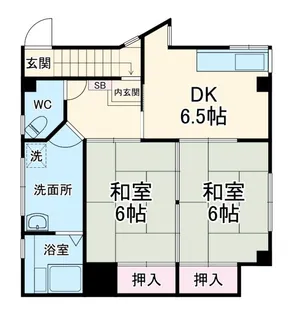 清田アパート【3階】の間取り