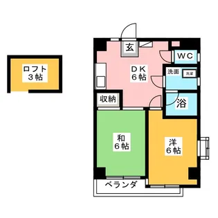MANSION SATO【5階】の間取り