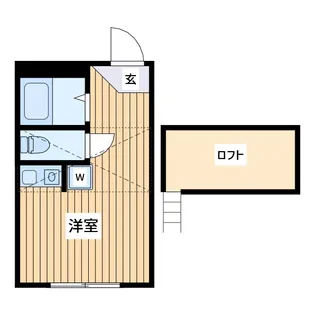 ユナイト浜町ランバートンの杜【2階】の間取り