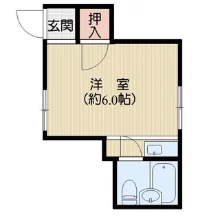 第一末廣ビル【2階】の間取り