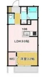 埼玉県志木市本町1【アパート】の間取り