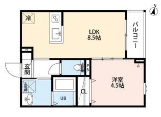 ロスコ【2階】の間取り