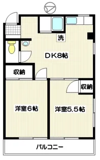 ニューランドマンション【3階】の間取り