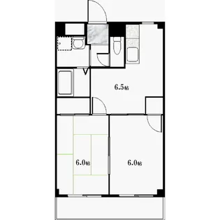 サンライズ藤沢【2階】の間取り