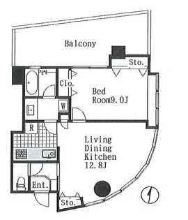 東京都練馬区関町北2【マンション】の間取り