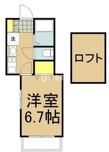東京都立川市柴崎町5【アパート】の間取り
