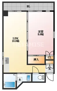 相良ビル【2階】の間取り