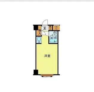 ハローレジデンス西葛西【2階】の間取り