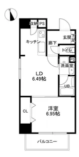 ラポール日泉【3階】の間取り
