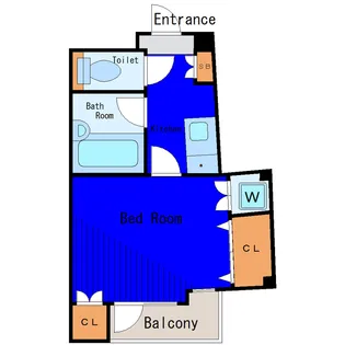東京都品川区戸越3【マンション】の間取り