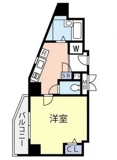 グランヴァン戸越銀座【8階】の間取り
