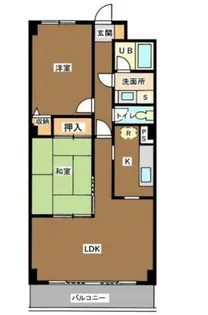 東京都板橋区大谷口2【マンション】の間取り