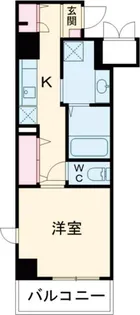 グロース江古田駅前【5階】の間取り