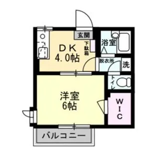ステーションハウスC【2階】の間取り