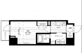 ステージファースト秋葉原【14階】の間取り