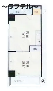 新狭山ペガサスビル★【2階】の間取り