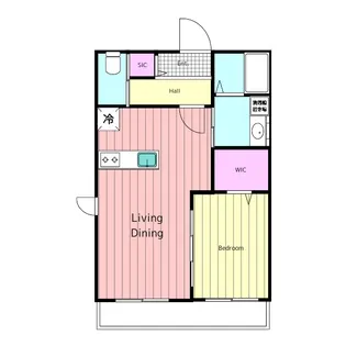 プレミアムハイムメゾン佐藤【1階】の間取り