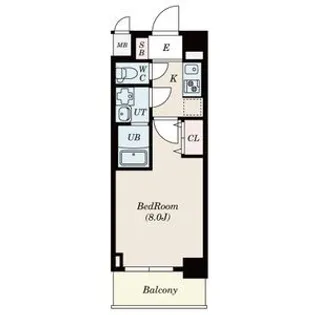 愛知県名古屋市北区辻本通1【マンション】の間取り