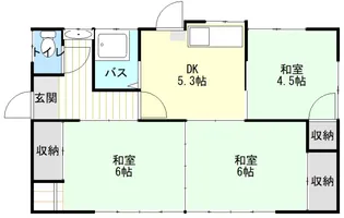 熊本県熊本市北区八景水谷3【一戸建】の間取り