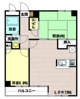 ピエールトゥール【7階】の間取り