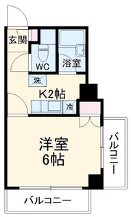 SUNMALL蕨【4階】の間取り