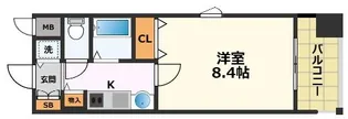 愛知県名古屋市東区泉1【マンション】の間取り