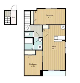 グラン・アークI【3階】の間取り