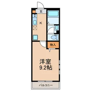 セラ ファースト【1階】の間取り
