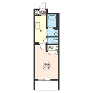 トアサール 201号室【2階】の間取り