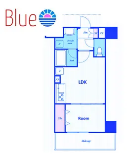 Geminos CHIGASAKI【3階】の間取り