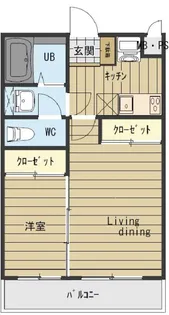 プランドール柿本【3階】の間取り