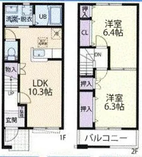 SK・GRACIAの間取り