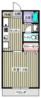 メゾン・ド・ブリック【2階】の間取り