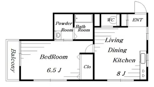 グランツ【2階】の間取り