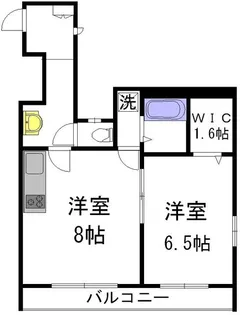 アルテコート新中野【3階】の間取り