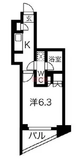 スパシエ川崎ウエスト【11階】の間取り