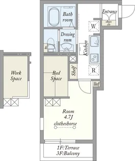 My Style vintage 小菅【3階】の間取り