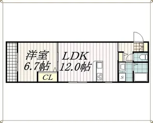 へーベルメゾンキャメリア【2階】の間取り
