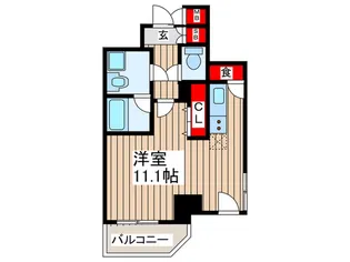 symphony【10階】の間取り