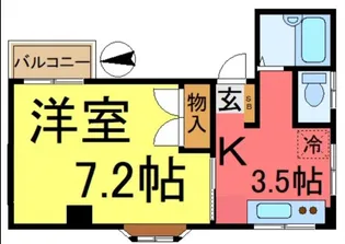 ピュアハイム新小岩【2階】の間取り