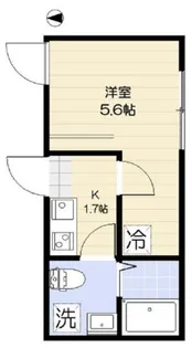 ラ・フォート梅島【1階】の間取り