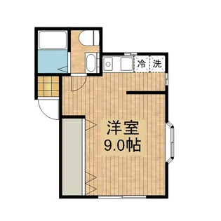ヒルズサクラ【1階】の間取り