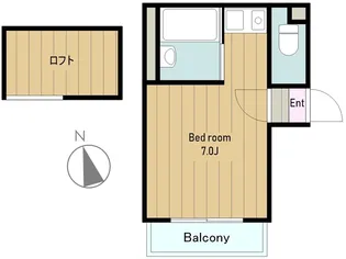 ロッシェル南台第6【2階】の間取り