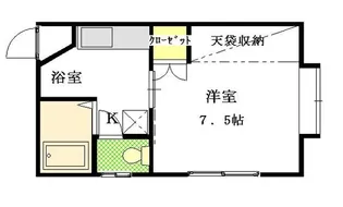 プチビラージュ【1階】の間取り