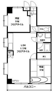 櫻井興産グランデマンション【3階】の間取り