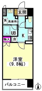 A・N BEARS MANSION【6階】の間取り