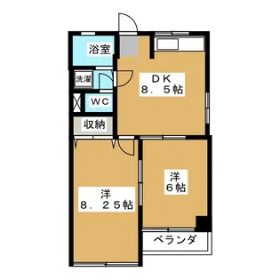 S&Mビル【3階】の間取り